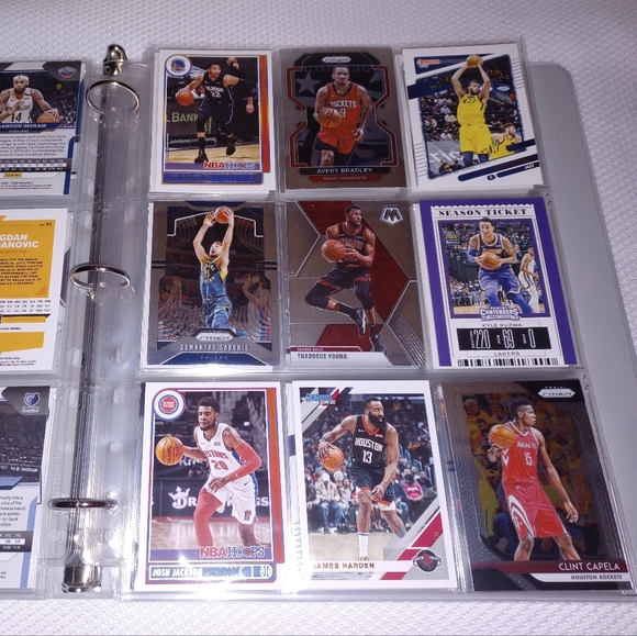 NBA Basketball Cards Binder π NBA Basketball Trading Cards Collection Lot π₯ - Picture 3 of 11